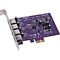 Sonnet ALLEGRO USB 3.0 PCIe (4 ports) - PCI Express - Plug-in Card - 4 USB Port(s) - 4 USB 3.0 Port(s) 1 thumbnail image