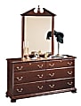 Sauder® Heritage Hill 6-Drawer Dresser, 32"H x 59 5/8"W x 17"D, Classic Cherry 1 thumbnail image