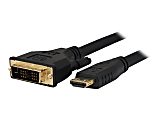 Comprehensive Pro AV/IT Series HDMI to DVI 26 AWG Cable 3ft - 3 ft DVI-D/HDMI Video Cable for Computer, Projector, PC, MAC, Video Device - 26 AWG - Black 1 thumbnail image