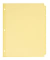 Avery® Plain Tab Write & Erase Dividers, 5 Tabs, Buff, 36 Sets 1 thumbnail image