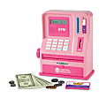 Learning Resources Pretend and Play Teaching ATM Bank, Pink