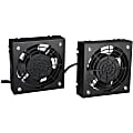 Eaton Tripp Lite Series SmartRack Wall-Mount Roof Fan Kit, 2-120V high-performance fans; 210 CFM; 5-15P plug, SRFANWM 1 thumbnail image