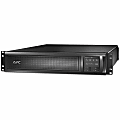 APC by Schneider Electric Smart-UPS X SMX3000RMLV2UNC 3000 VA Rack-mountable UPS - 2U Rack-mountable - 3 Hour Recharge - 6 Minute Stand-by - 120 V AC Input - 120 V AC Output - Sine Wave - Serial Port - USB