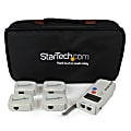 StarTech.com Professional RJ45 Network Cable Tester with 4 Remote Loopback Plugs 1 thumbnail image
