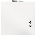 Quartet® Unframed Tile Magnetic Dry-Erase Whiteboard, 14" x 14", White 1 thumbnail image