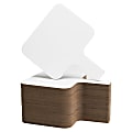 Flipside Rectangular Dry-Erase Answer Paddles, 8" x 9 13/16", White, Pack Of 24 1 thumbnail image