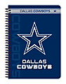 Markings by C.R. Gibson® Notebook, 5" x 7", 1 Subject, Wide Ruled, 160 Pages (80 Sheets), Dallas Cowboys