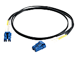 C2G 10m LC-LC 9/125 Duplex Single Mode OS2 Fiber Cable - Black - 33ft - Patch cable - LC single-mode (M) to LC single-mode (M) - 10 m - fiber optic - duplex - 9 / 125 micron - OS2 - black
