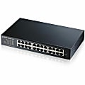 ZYXEL GS1900-24E 24-Port Gigabit Smart Managed Switch (Compact Design) | Fanless - 24 Ports - Gigabit Ethernet - GS190024E 1 thumbnail image
