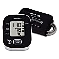 Omron® 3 Series® Digital Upper Arm Blood Pressure Monitor With D-Ring Cuff, 1 Size, Black/White 1 thumbnail image
