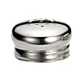 Tablecraft Salt And Pepper Shaker Tops, Stainless Steel, Pack Of 24 Tops