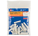 Avery® Insertable Self-Adhesive Index Tabs With Printable Inserts, 1", Clear, Pack Of 25