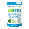 YumEarth Organic Wild Peppermint Hard Candies, 3.3 Oz, Pack Of 3 Bags