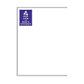 The Master Teacher® Keep Calm And Make A Difference Notepads, 4 1/4" x 5 1/2", 75 Pages (75 Sheets), Purple, Pack Of 2