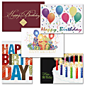 All Occasion Assorted Birthday Greeting Cards With Envelopes, Various Sizes, Pack of 50 1 thumbnail image