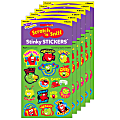 Trend Stinky Stickers, Mixed Shapes/Apple, 60 Stickers Per Pack, Set Of 6 Packs
