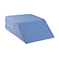 DMI® Ortho Bed Wedge Foam Elevating Leg Rest Cushion Pillow, 6"H x 20"W x 24"D, Blue 1 thumbnail image