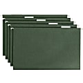 Smead® Premium-Quality Hanging Folders, 1/5 Cut, Legal Size, Standard Green, Pack Of 25 1 thumbnail image