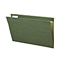 Smead® Premium-Quality Hanging Folders, 1/5 Cut, Legal Size, Standard Green, Pack Of 25