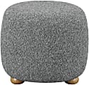 Lifestyle Solutions Gentry Ottoman, 19”H x 22”W x 22”D, Gray