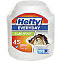 Hefty Everyday Soak Proof 12-oz Bowls - Disposable - White - 45 / Pack 1 thumbnail image