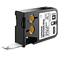 DYMO® XTL Laminated Wire/Cable Wrap, DYM1868705, 53/64"W x 1 17/32"L, Rectangle, Thermal Transfer, White, Vinyl, Cartridge Of 150 1 thumbnail image