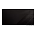 Ghent Aria Low Profile Magnetic Dry-Erase Whiteboard, Glass, 48” x 120”, Black 1 thumbnail image