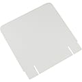 B O X Packaging Large 100% Recycled Corrugated Cardboard Floor Bin Display Header Cards, 23 3/4"H x 24 3/4"D, White, Pack Of 10