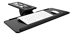 Loctek KT1 Keyboard Tray, 26" x 9-3/4", Black, KT1B 1 thumbnail image