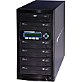 Kanguru DVD Duplicator 1 to 5 Target - Disk duplicator - DVD±RW (±R DL) x 5, DVD-ROM x 1 - max drives: 6 - 24x - USB 2.0 - external - TAA Compliant