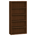 HON® 10500 Series™ 5-Shelf Bookcase, Mocha