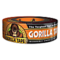 Gorilla Tape - 35 yd Length x 1.88" Width - 1 Each - Black 1 thumbnail image