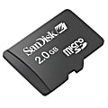 SanDisk® microSD™ Memory Card With SD Adapter, 2GB 1 thumbnail image