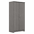Bush® Furniture Cabot Tall 30"W Storage Cabinet With Doors, Modern Gray, Standard Delivery 1 thumbnail image
