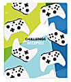 Office Depot® Brand Fashion 2-Pocket Poly Folder, 8-1/2" x 11", Video Games 1 thumbnail image