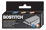 Bostitch Premium Staples, 1/4" Standard, Box Of 5,000