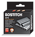 Bostitch Heavy-Duty Staples, 1/2" Standard, Box Of 1,000