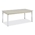 HON® Utility Table, 72" x 36" x 29", Light Gray