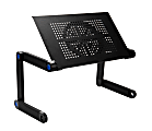 Mind Reader Collapsible Lap Desk, 10"H x 20-1/2"W x 10"D 1 thumbnail image