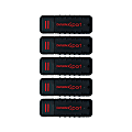 Centon DataStick Pro USB 2.0 Flash Drives, 64GB, Sport Black, Pack Of 5 Flash Drives, S1-U2W1-64G-5B 1 thumbnail image