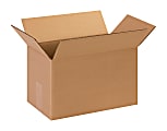 Partners Brand Long Corrugated Boxes, 13" x 8" x 8", Kraft, Pack Of 25