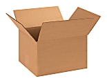 Partners Brand Corrugated Boxes, 13" x 11" x 8", Kraft, Pack Of 25