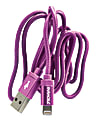 Duracell® Sync & Charge Lightning Cable, 3', Purple 1 thumbnail image