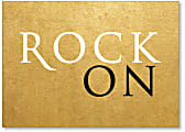 Viabella Congratulations Greeting Card With Envelope, Rock On, 5" x 7" 1 thumbnail image