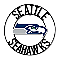 Imperial NFL Wrought Iron Wall Art, 24"H x 24"W x 1/2"D, Seattle Seahawks