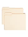 Smead® Selected Tab Position Manila File Folders, Letter Size, 1/3 Cut, Position 1, Pack Of 100