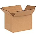 Partners Brand Corrugated Boxes, 6" x 4" x 4", Kraft, Pack Of 25