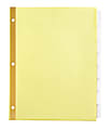 Office Depot® Brand Insertable Dividers With Tabs, 8 1/2" x 11", Clear, 8-Tab