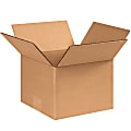 Partners Brand Corrugated Boxes, 8" x 8" x 6", Kraft, Pack Of 25
