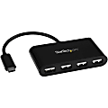 StarTech.com 4 Port USB C Hub - Mini Hub - USB-C to 4x USB-A - USB 2.0 Hub - USB Type C Hub - USB C to USB Hub - USB C Port Expander 1 thumbnail image